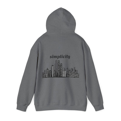 Simplicity Sky Adult hoodie