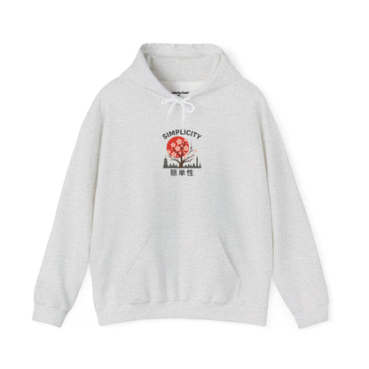 Simplicity Adult Blossom City Skyline hoodie Ash