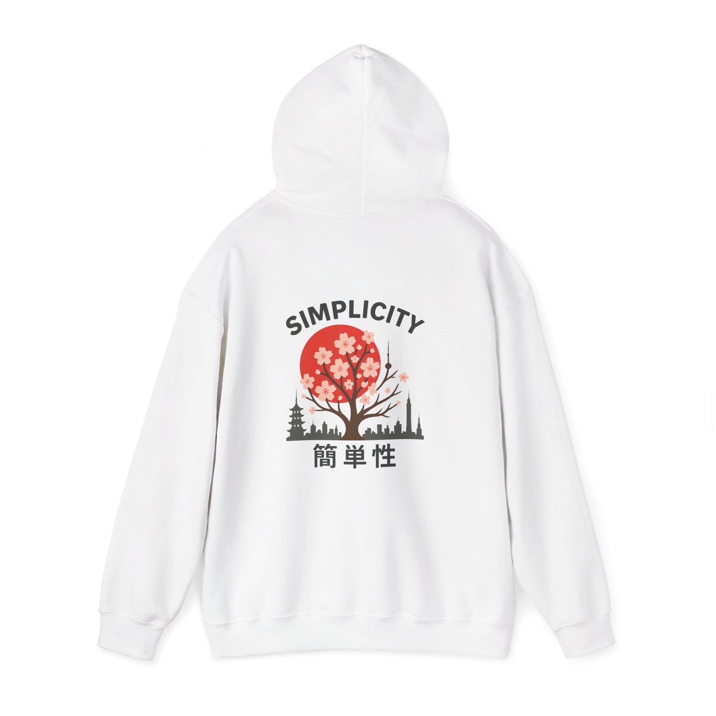 Simplicity Adult Blossom city Skyline hoodie