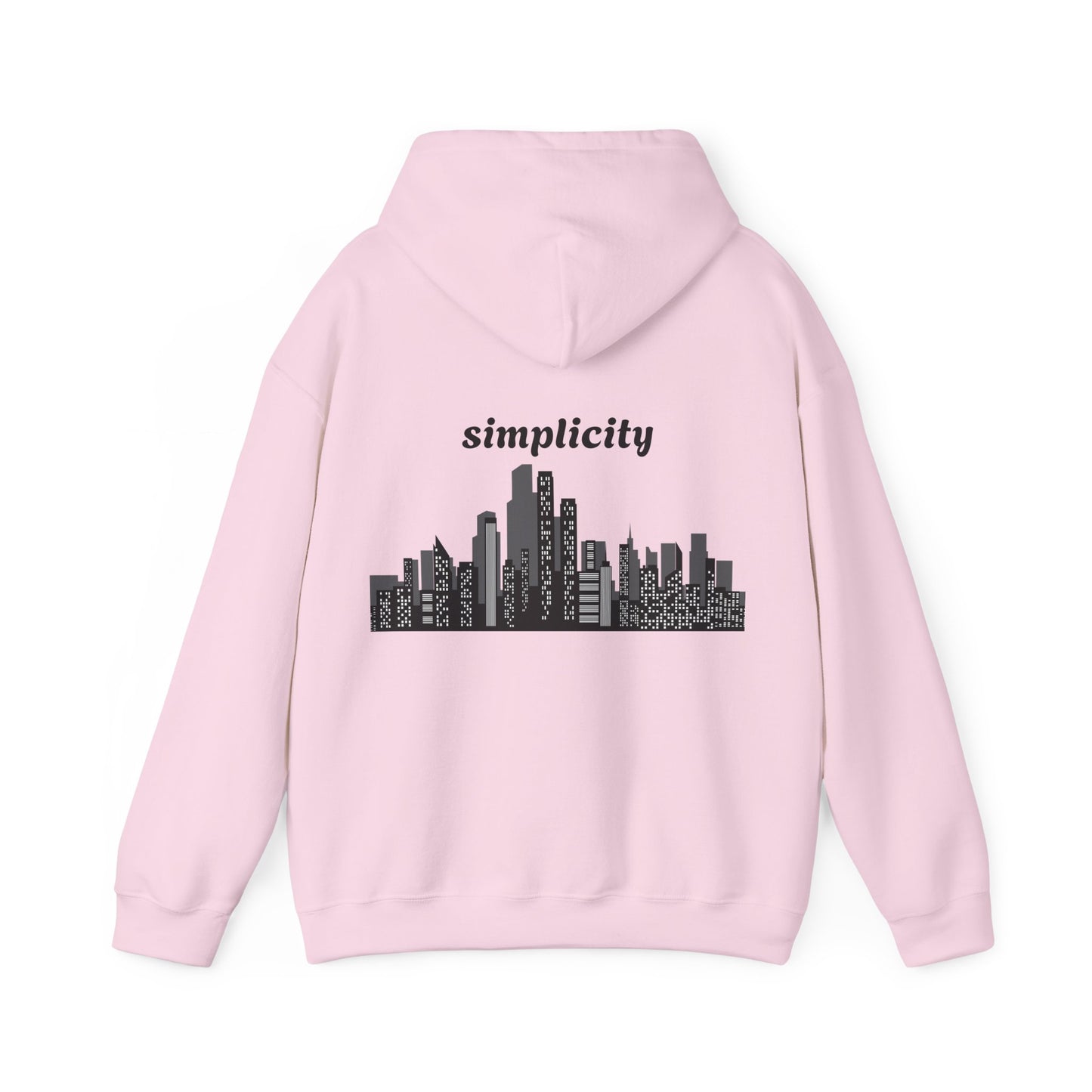 Simplicity style Adult hoodie