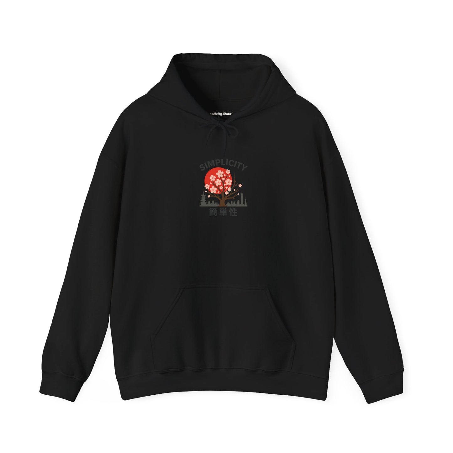 Simplicity Adult Blossom city Skyline hoodie