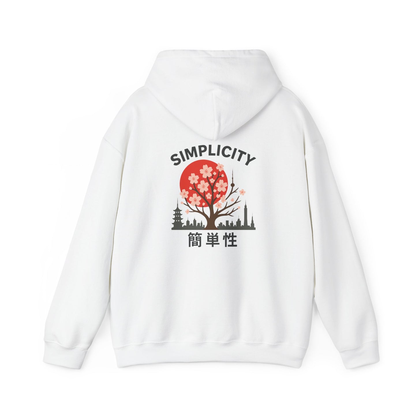 Simplicity Adult Blossom city Skyline hoodie