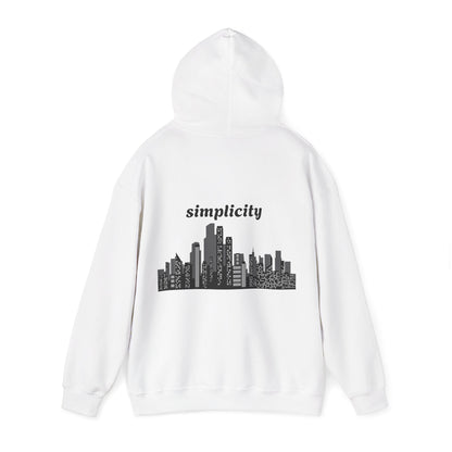 Simplicity Sky Adult hoodie