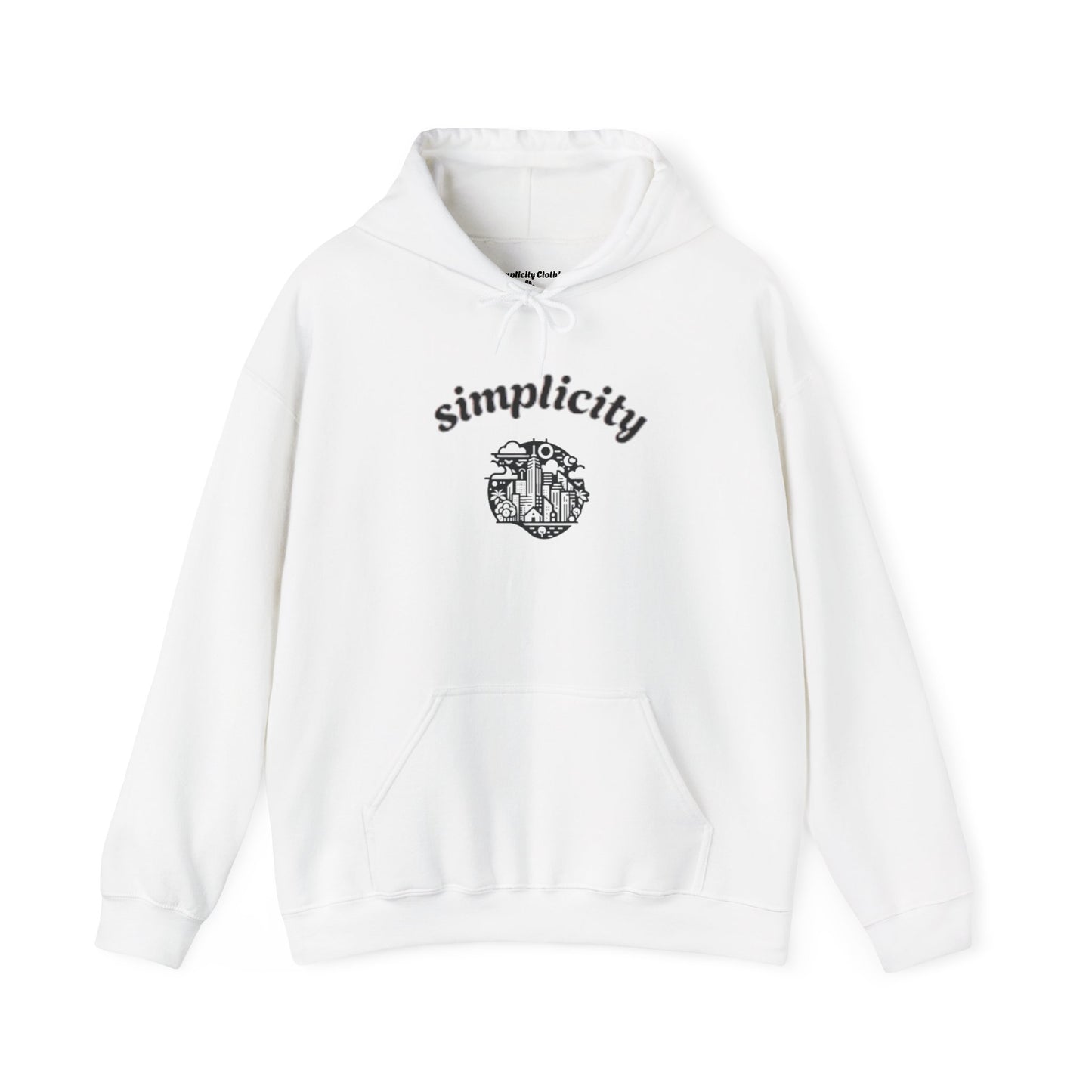 Simplicity style Adult hoodie