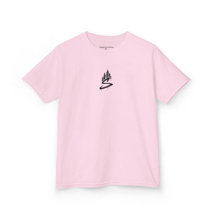 Simplicity Blue Graffiti Kids Tee
