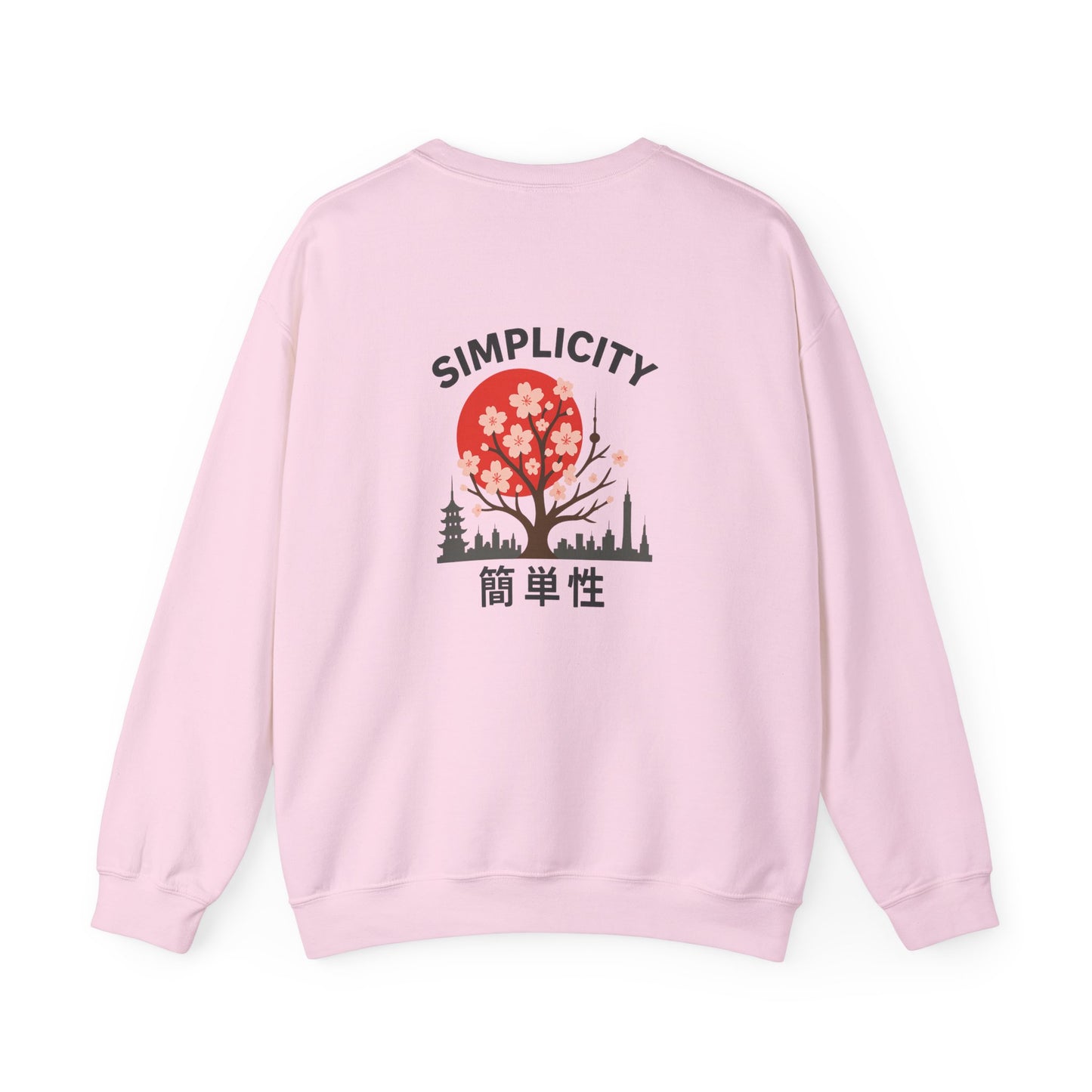 Simplicity Adult Blossom city Skyline Sweatshirt