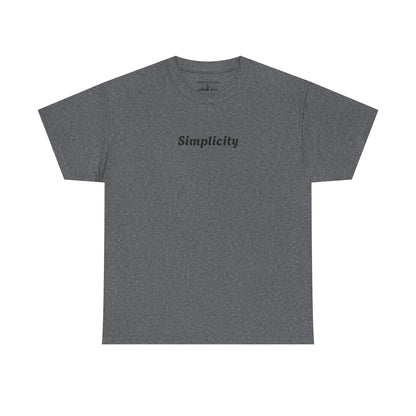 Pure Simplicity Adult T-shirt Graphite Heather