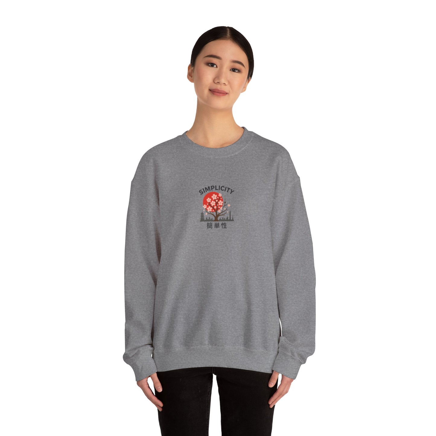 Simplicity Adult Blossom city Skyline Sweatshirt