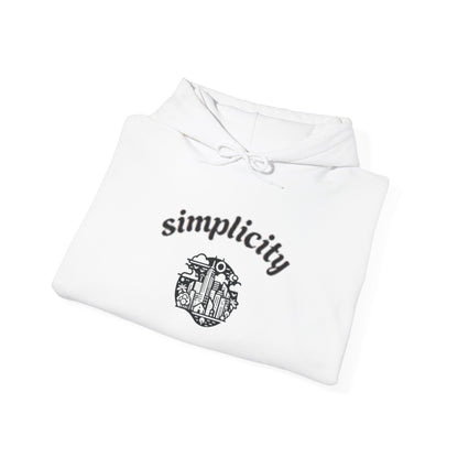 Simplicity Sky Adult hoodie