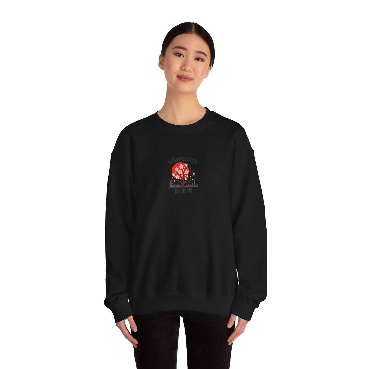 Simplicity Adult Blossom city Skyline Sweatshirt