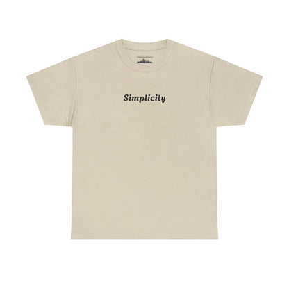 Pure Simplicity Adult T-shirt Sand