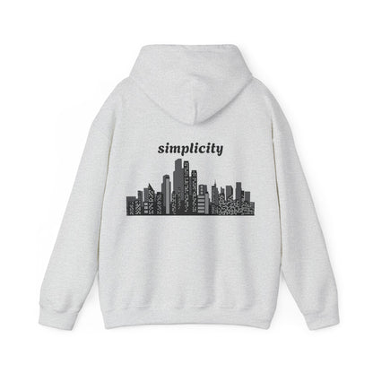 Simplicity Sky Adult hoodie