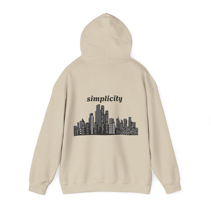 Simplicity Sky Adult hoodie