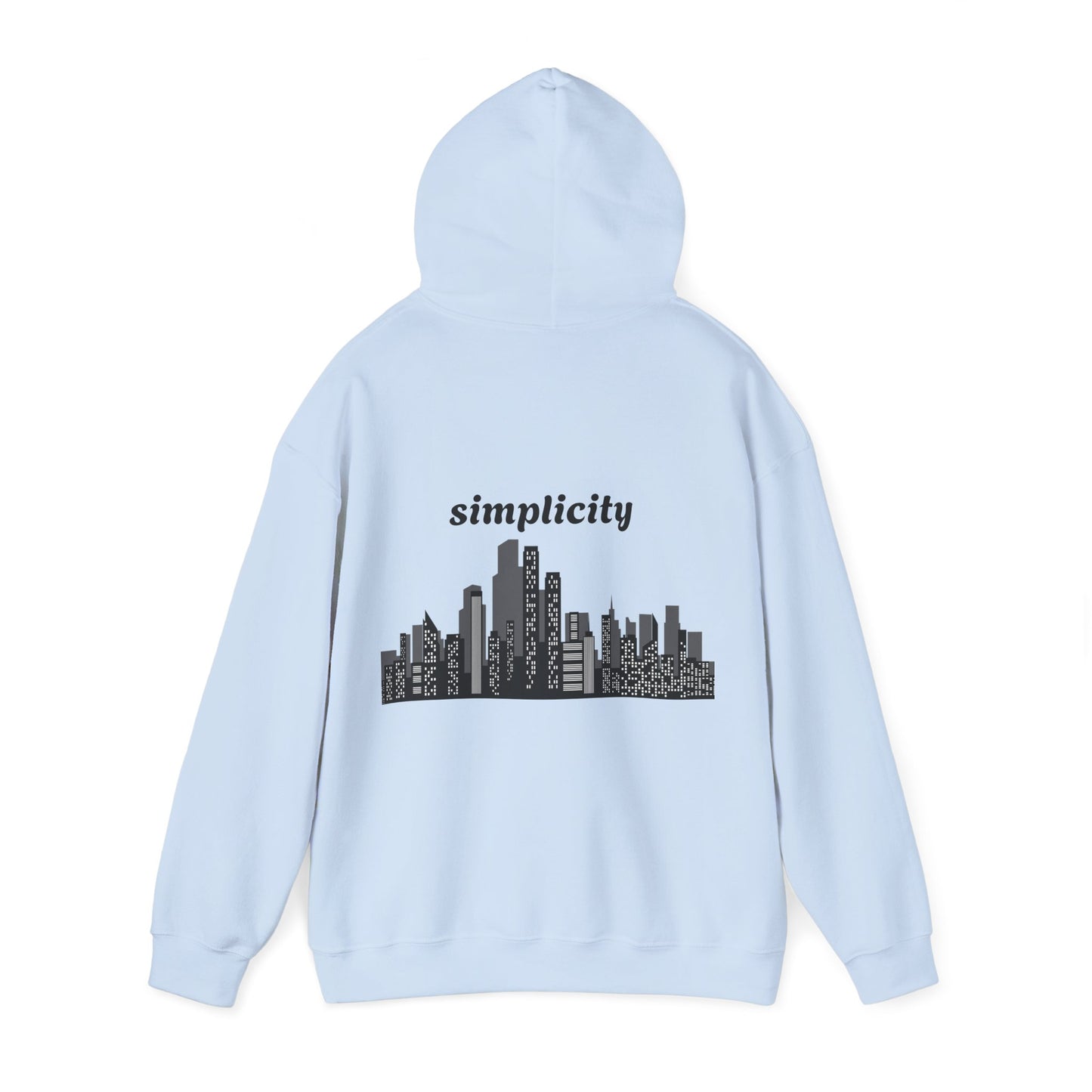 Simplicity style Adult hoodie