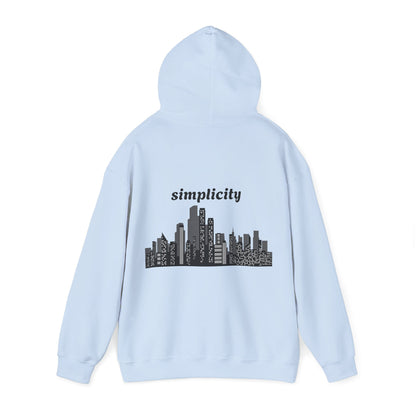 Simplicity Sky Adult hoodie