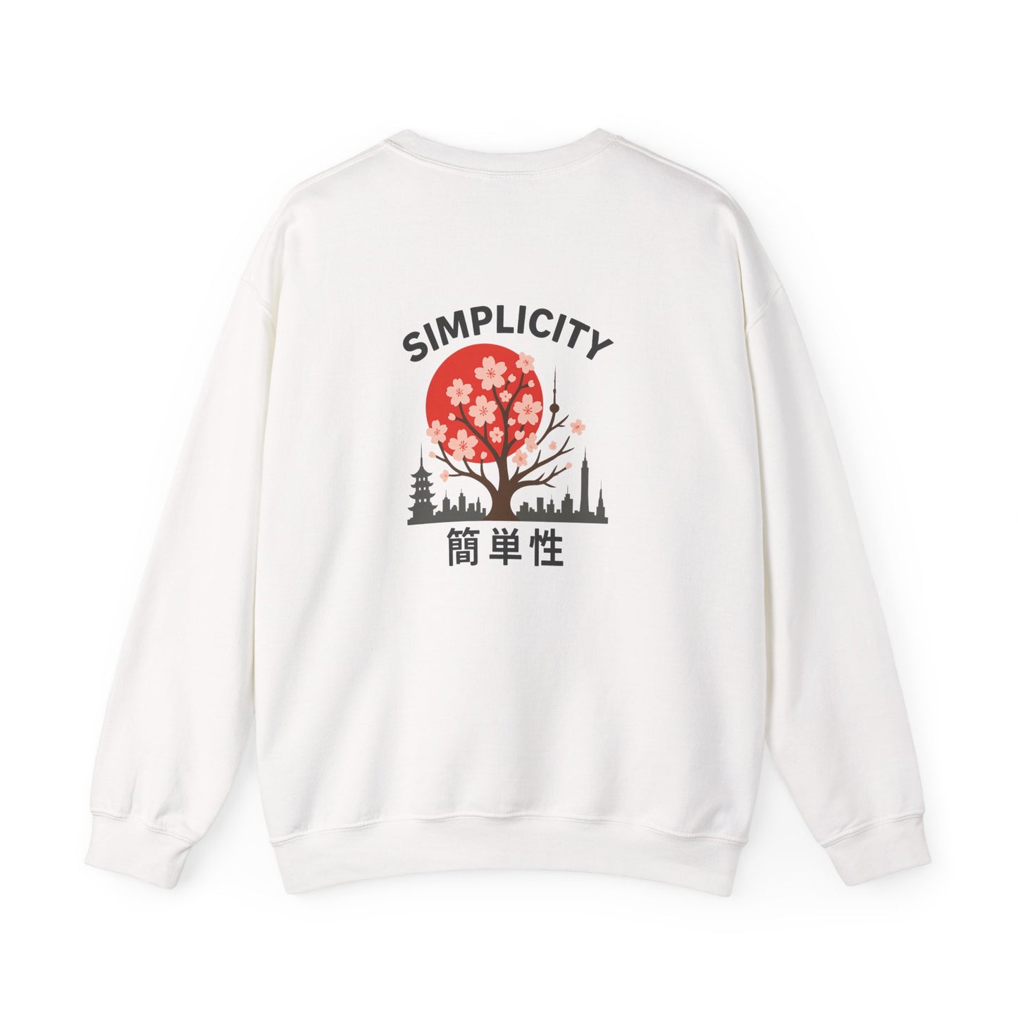 Simplicity Adult Blossom city Skyline Sweatshirt