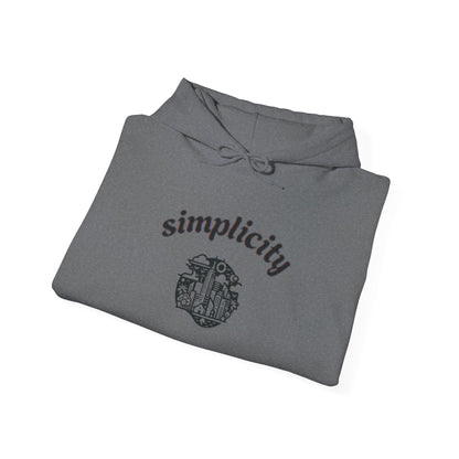 Simplicity Sky Adult hoodie
