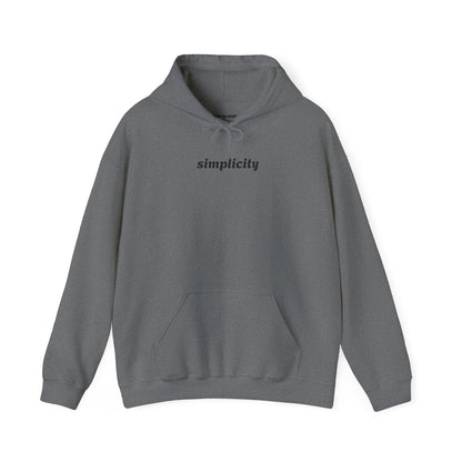 Simplicity Horizon Adult Hoodie Graphite Heather