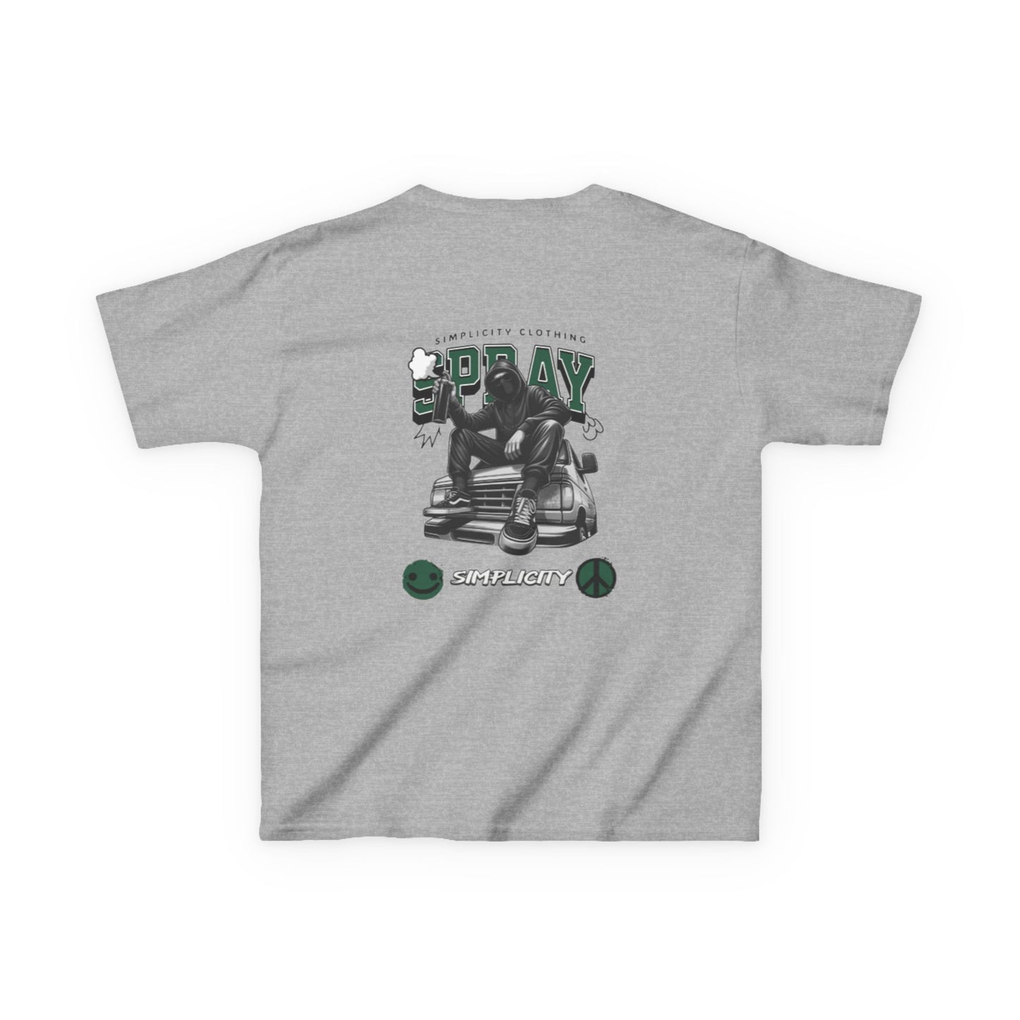 Simplicity Green Graffiti Kids Tee