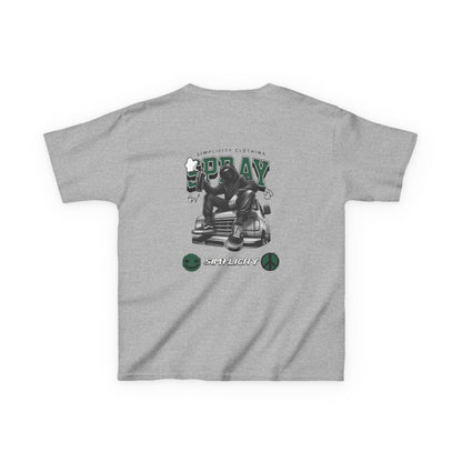 Simplicity Green Graffiti Kids Tee