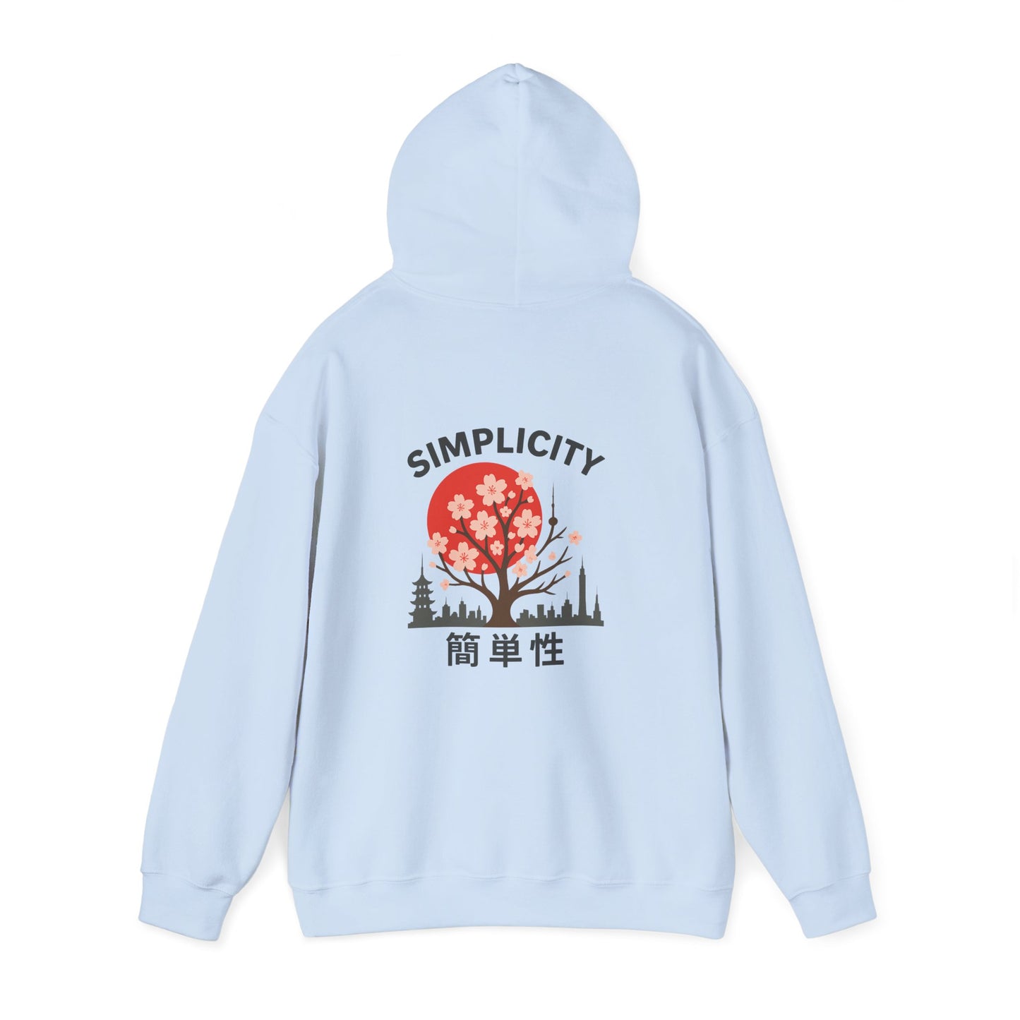 Simplicity Adult Blossom city Skyline hoodie