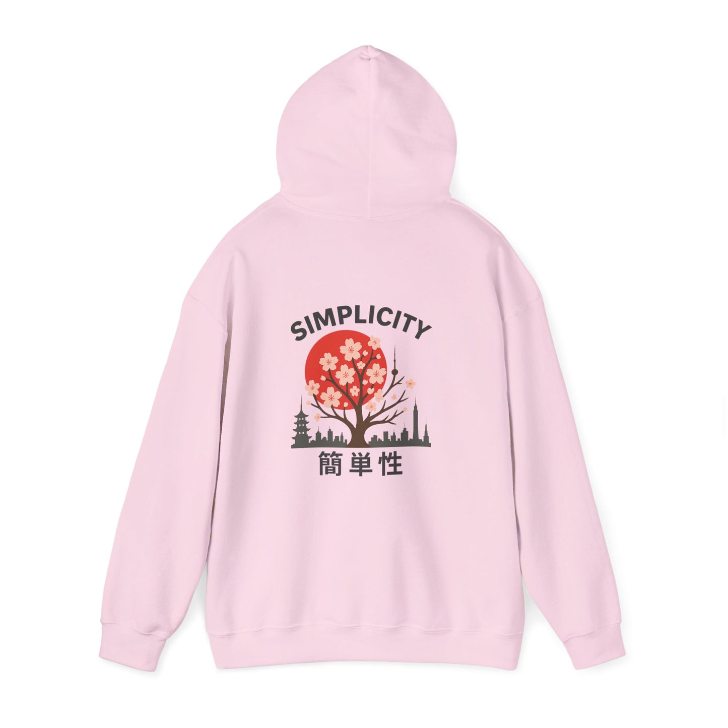 Simplicity Adult Blossom city Skyline hoodie