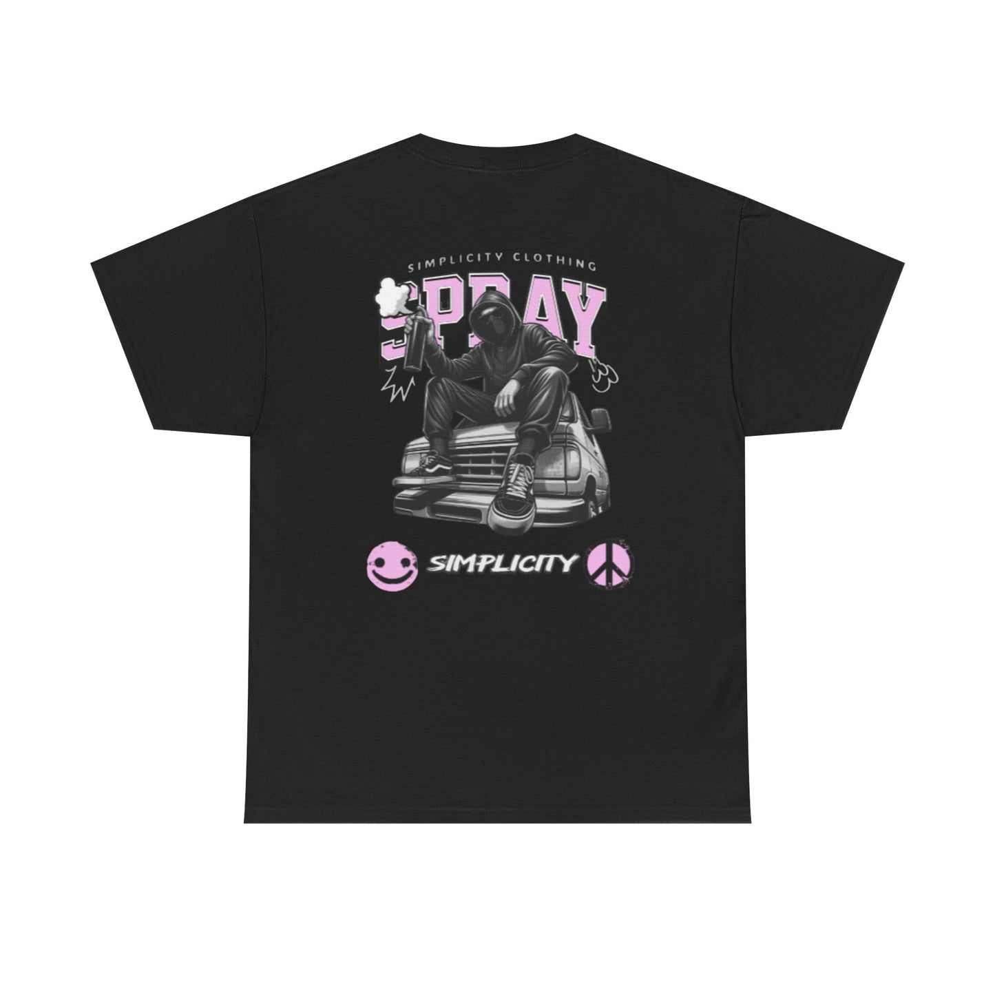 Simplicity Pink Graffiti Adult Tee