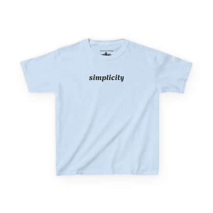 Pure Simplicity Kids T-shirt Light Blue