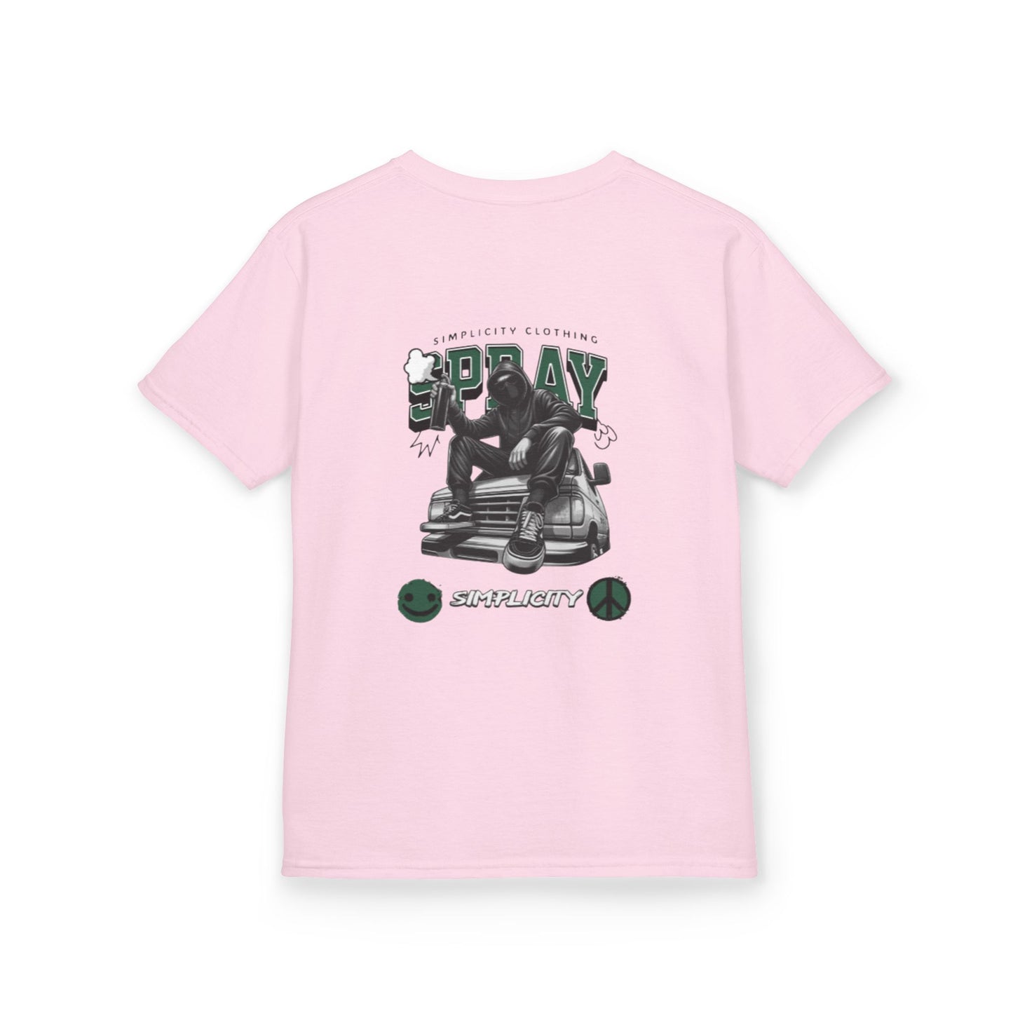 Simplicity Green Graffiti Kids Tee