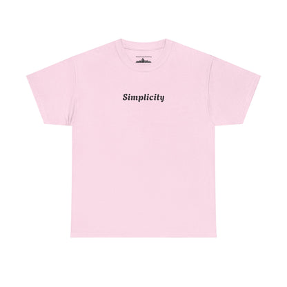 Pure Simplicity Adult T-shirt Light Pink