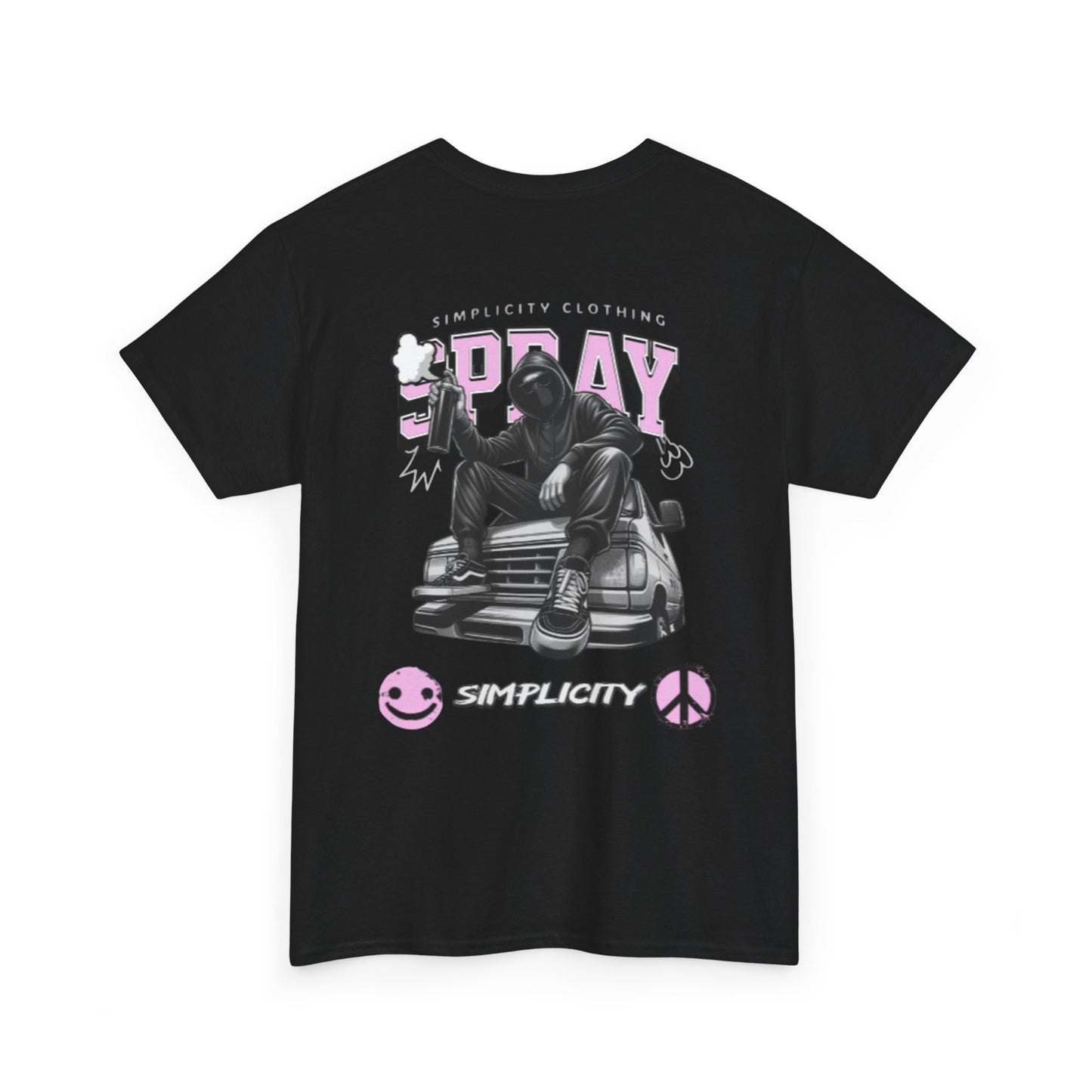 Simplicity Pink Graffiti Adult Tee