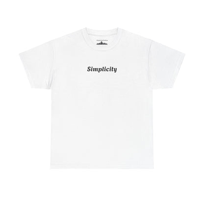 Pure Simplicity Adult T-shirt White