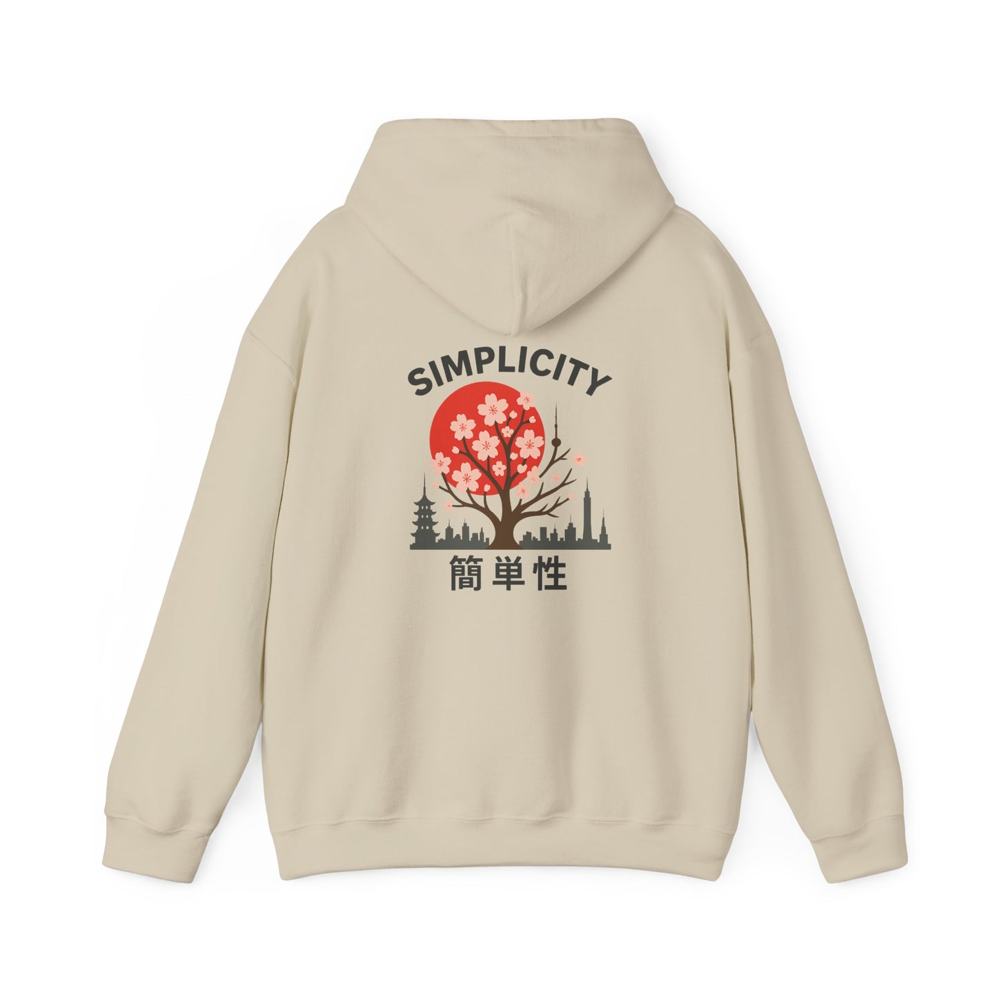 Simplicity Adult Blossom city Skyline hoodie